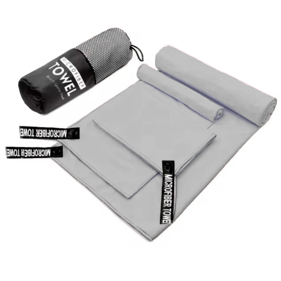 Premium Microfibre Quick-Dry Towels – 3-Piece Set