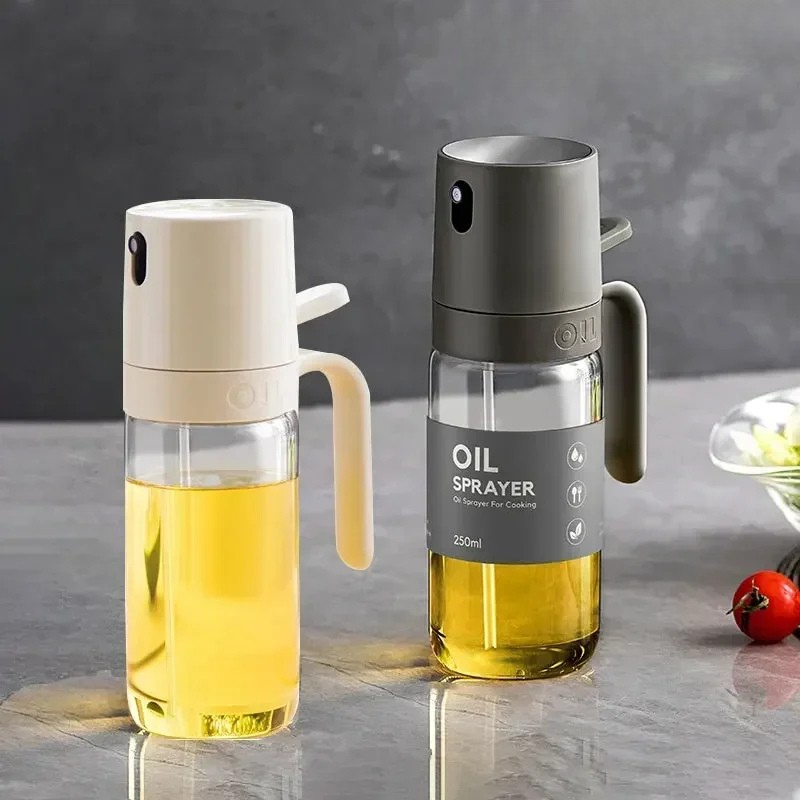 Premium Glass Oil Spray Bottle – Heat-Resistant Dispenser for Cooking