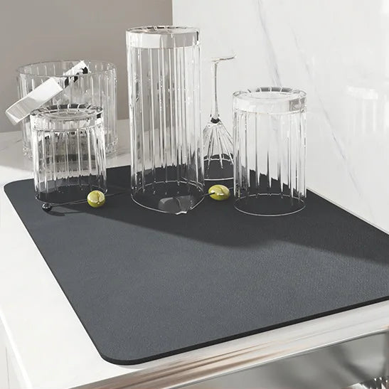 Eco-Friendly Diatomite Absorbent Mat – Quick-Dry & Non-Slip Surface