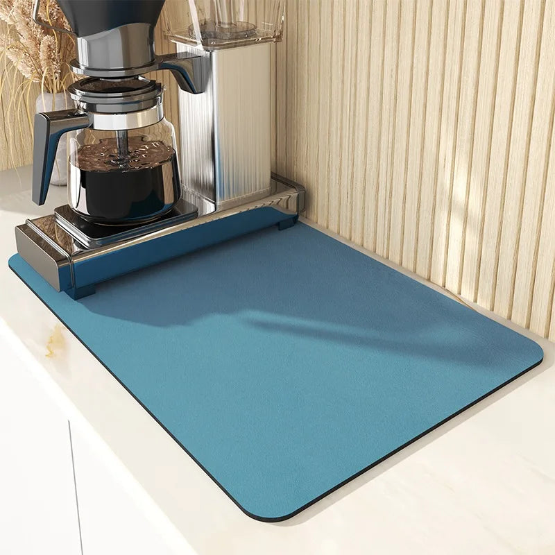 Eco-Friendly Diatomite Absorbent Mat – Quick-Dry & Non-Slip Surface
